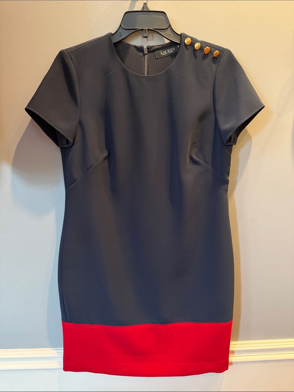 Ralph Lauren Navy Shift Dress
